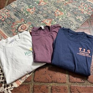 Bundle three tees DIY rescue size medium